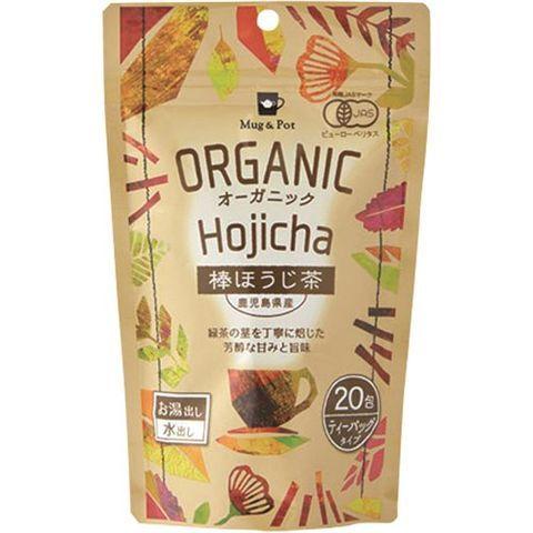 Mug & Pot Organic Roasted Green Tea, 40g (2g x 20 tea bags)