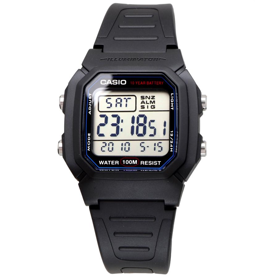 CASIO W-800H-1AV Cheap Casio Digital Watch
