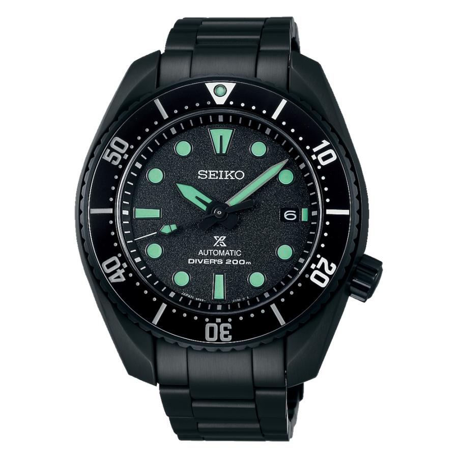 SBDC193-Watch-Seiko-Prospex-Mechanical-Automatic-Men's-Diver's Watch-Core Shop Model-The-Black-Series-Limited-edition-