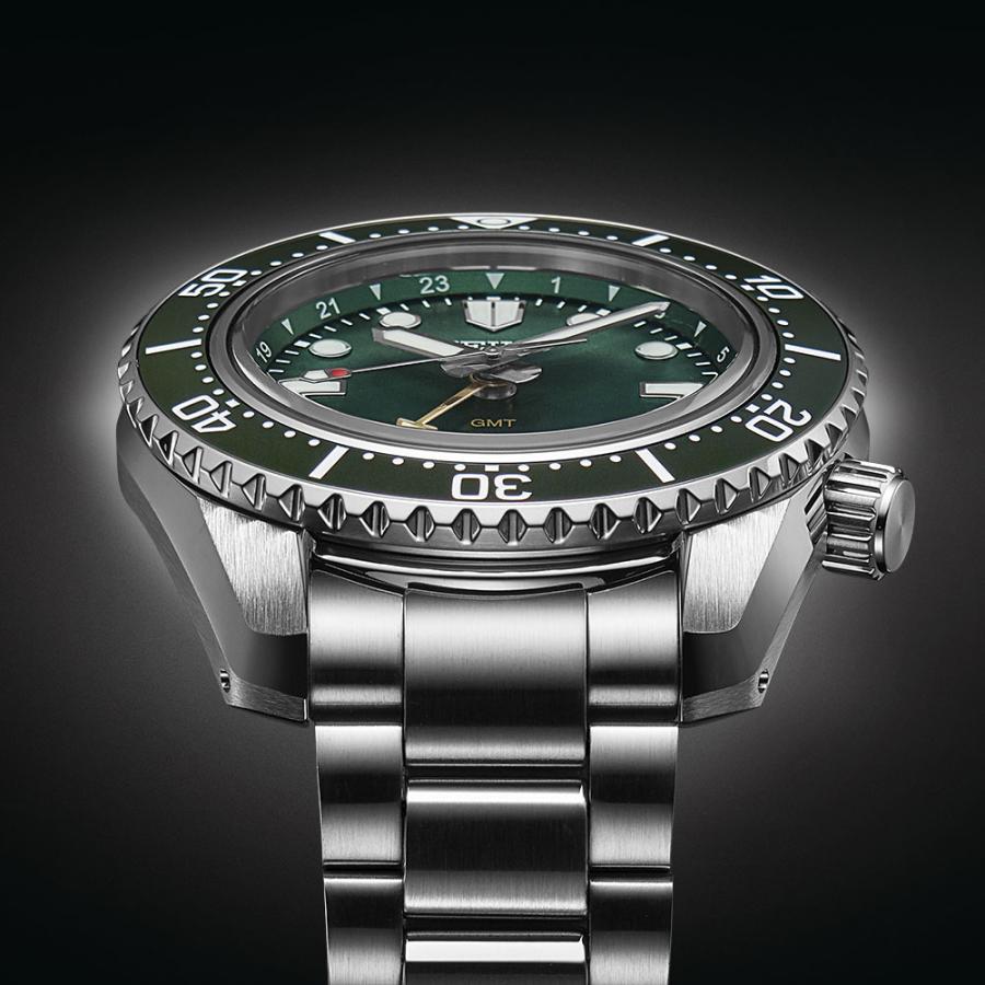 Montre Seiko Prospex SBEJ009 pour homme, automatique, 1968, modèle de plongée mécanique, design moderne, GMT, vert