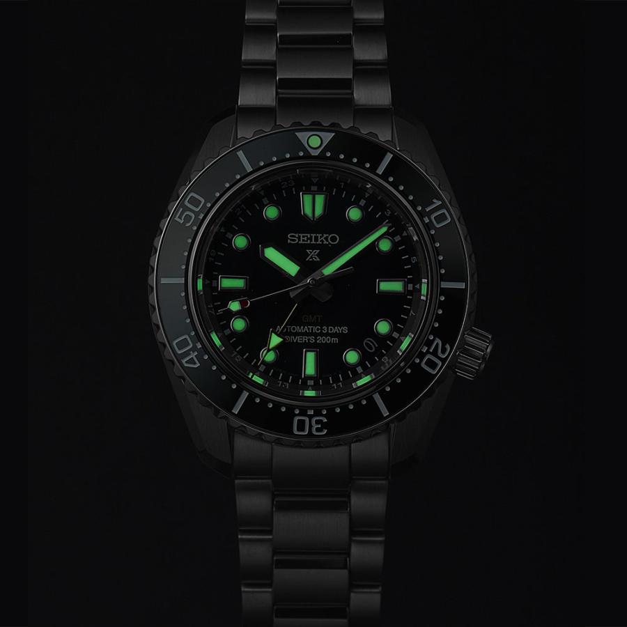 Montre Seiko Prospex SBEJ009 pour homme, automatique, 1968, modèle de plongée mécanique, design moderne, GMT, vert