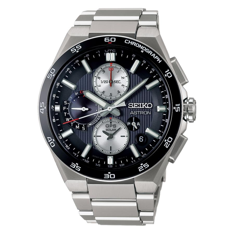 Montres - Seiko - Astron - NEXTER - SBXC151 - Montre GPS solaire avec radio satellite - Heure universelle - Homme - Titane - Modèle Core Shop -