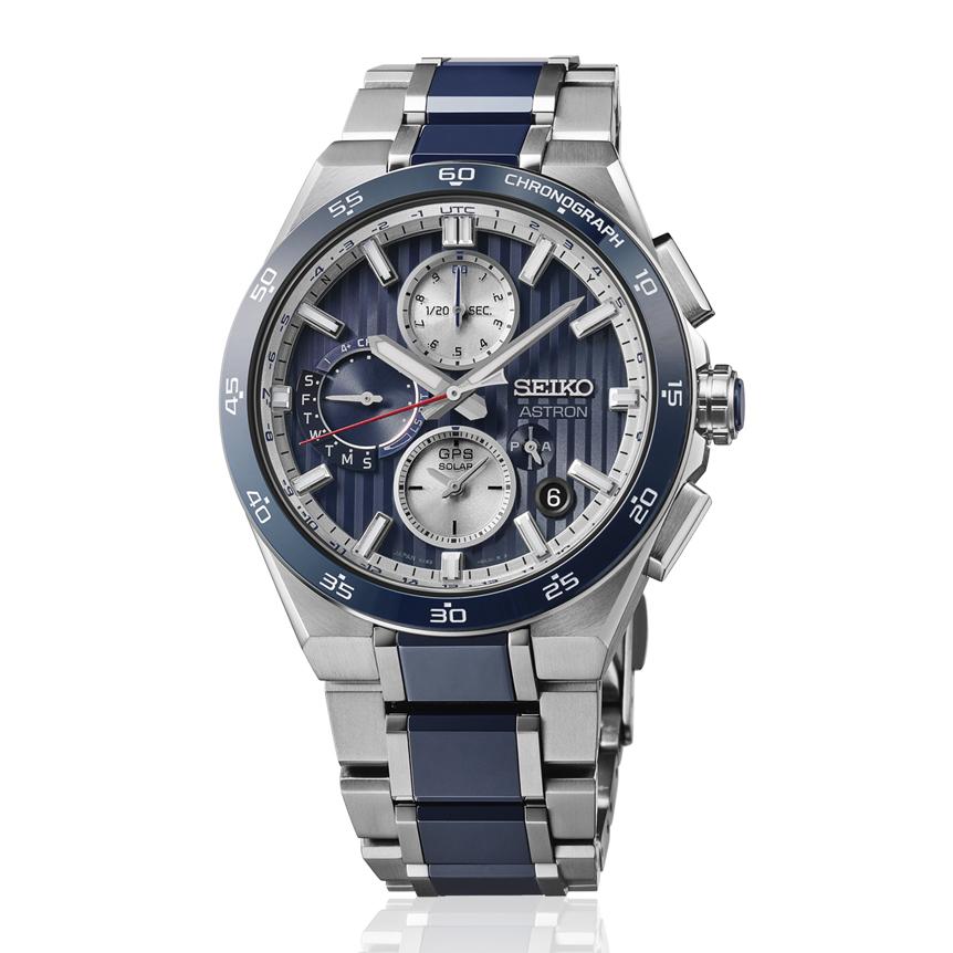 Seiko - Astron - NEXTER - SBXC181 - Nexter - Montre GPS solaire avec radio satellite - Heure universelle - Homme - Titane - Modèle Core Shop -