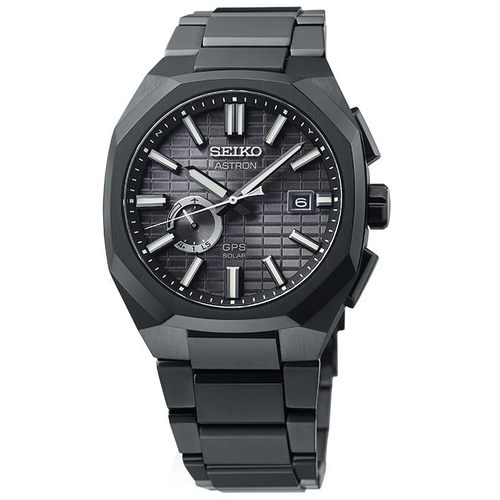 SBXD015 - SEIKO - Astron - SEIKO - ASTORON - NEXTER - 3rd - DYNA - Radio satellite GPS solaire - Modèle Core Shop - Titane - Homme -