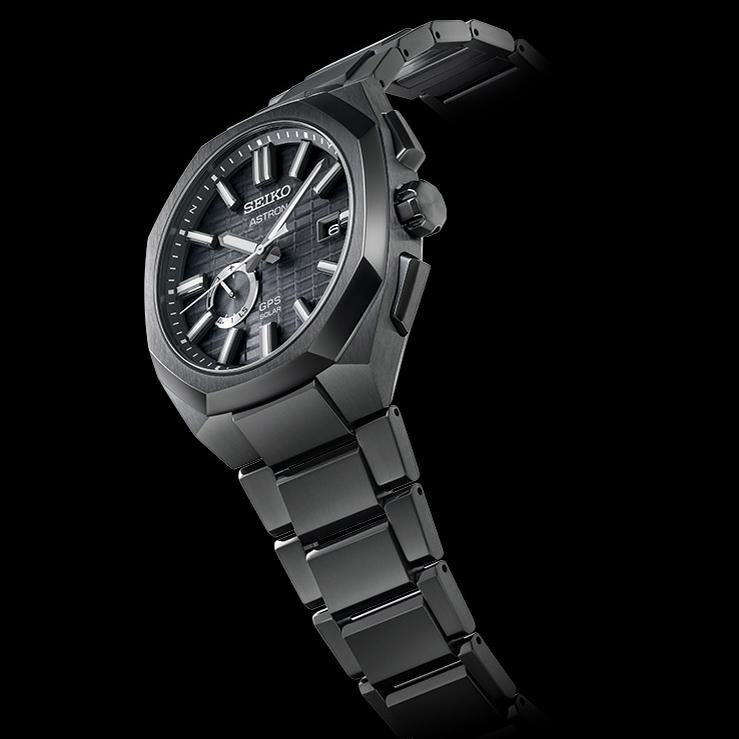 SBXD015 - SEIKO - Astron - SEIKO - ASTORON - NEXTER - 3rd - DYNA - Radio satellite GPS solaire - Modèle Core Shop - Titane - Homme -