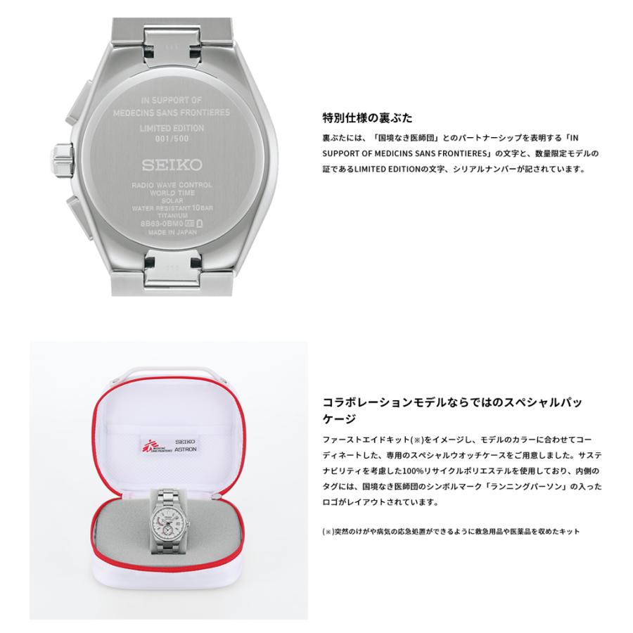 SBXY093 - Seiko - Astron - NEXTER - Solar radio wave - Titanium - Doctors Without Borders - 2025 collaboration limited edition - 500 pieces -