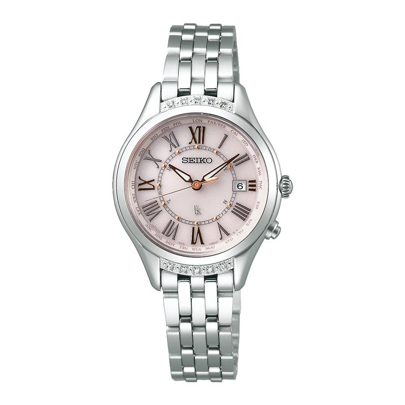 SSVV053 - Seiko - Lucia - Femme - Onde radio solaire - Diamant inclus -