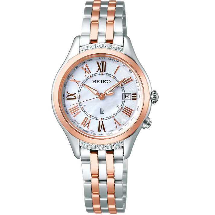 SSVV054-Seiko-Lukia-SEIKO-LUKIA-Dames-Radio solaire-Diamant-