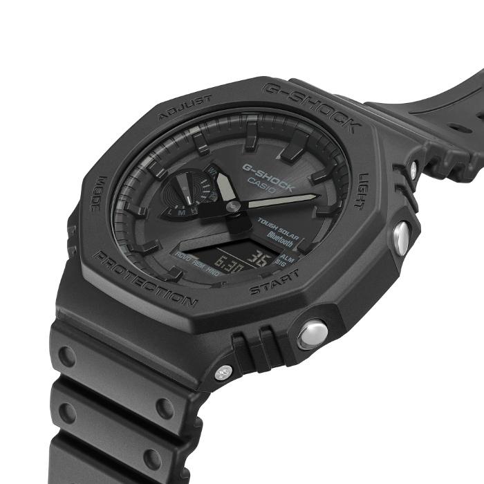CASIO G-SHOCK GA-B2100-1A1JF JDM Tough Solar Mobile Link Analog-Digital Octagonal All-Black Men's Watch
