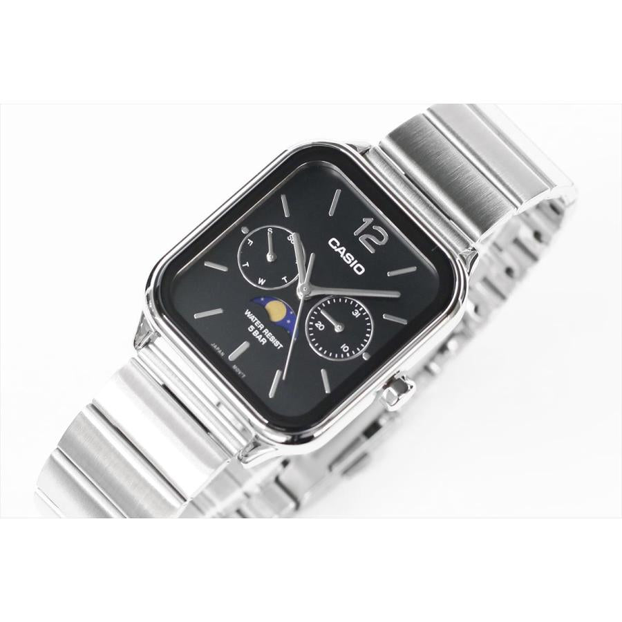 CASIO Collection STANDARD MTP-M305D-1AJF Black Dial Moon Phase JDM Men’s Watch