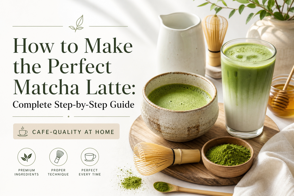 How to Make the Perfect Matcha Latte: Complete Step-by-Step Guide