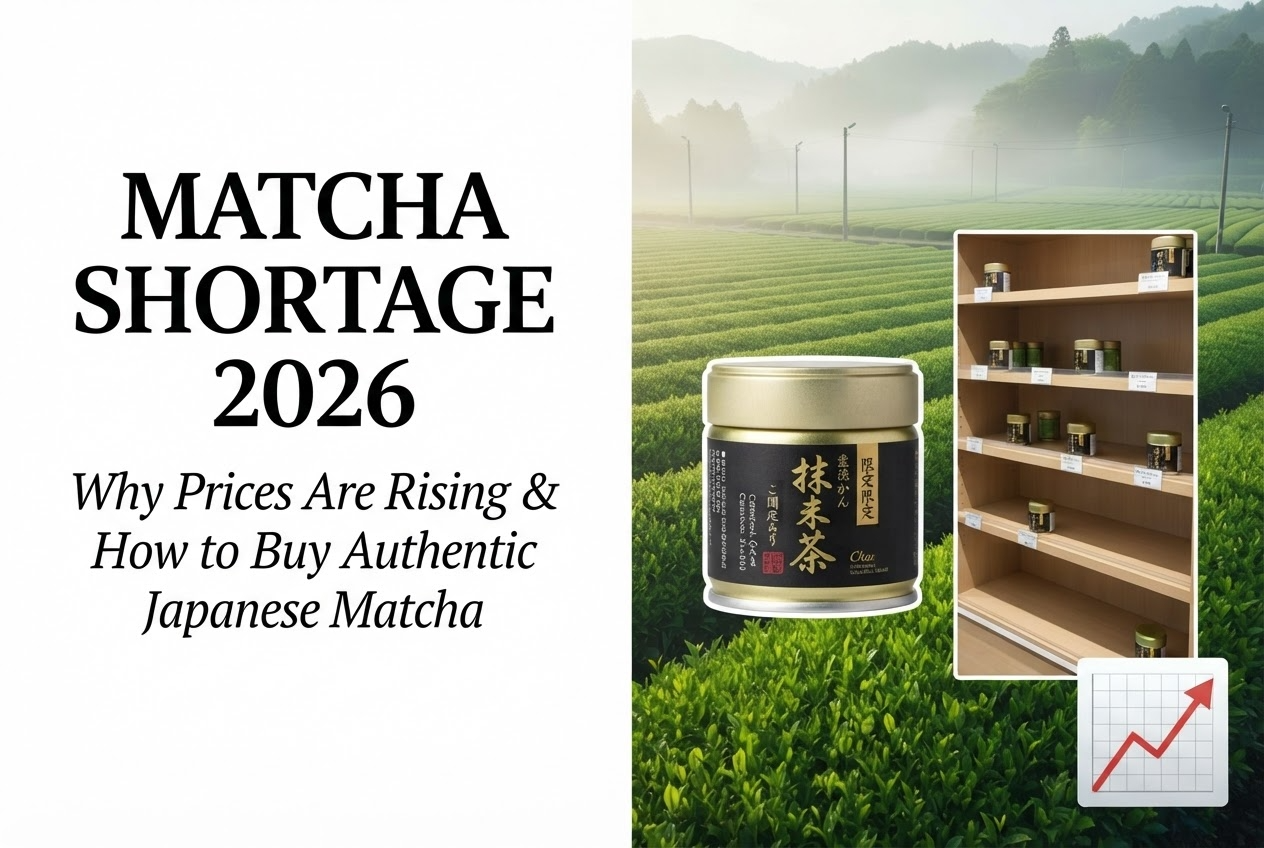 Matcha Shortage 2026: Why Prices Are Rising and How to Buy Authentic Japanese Matcha