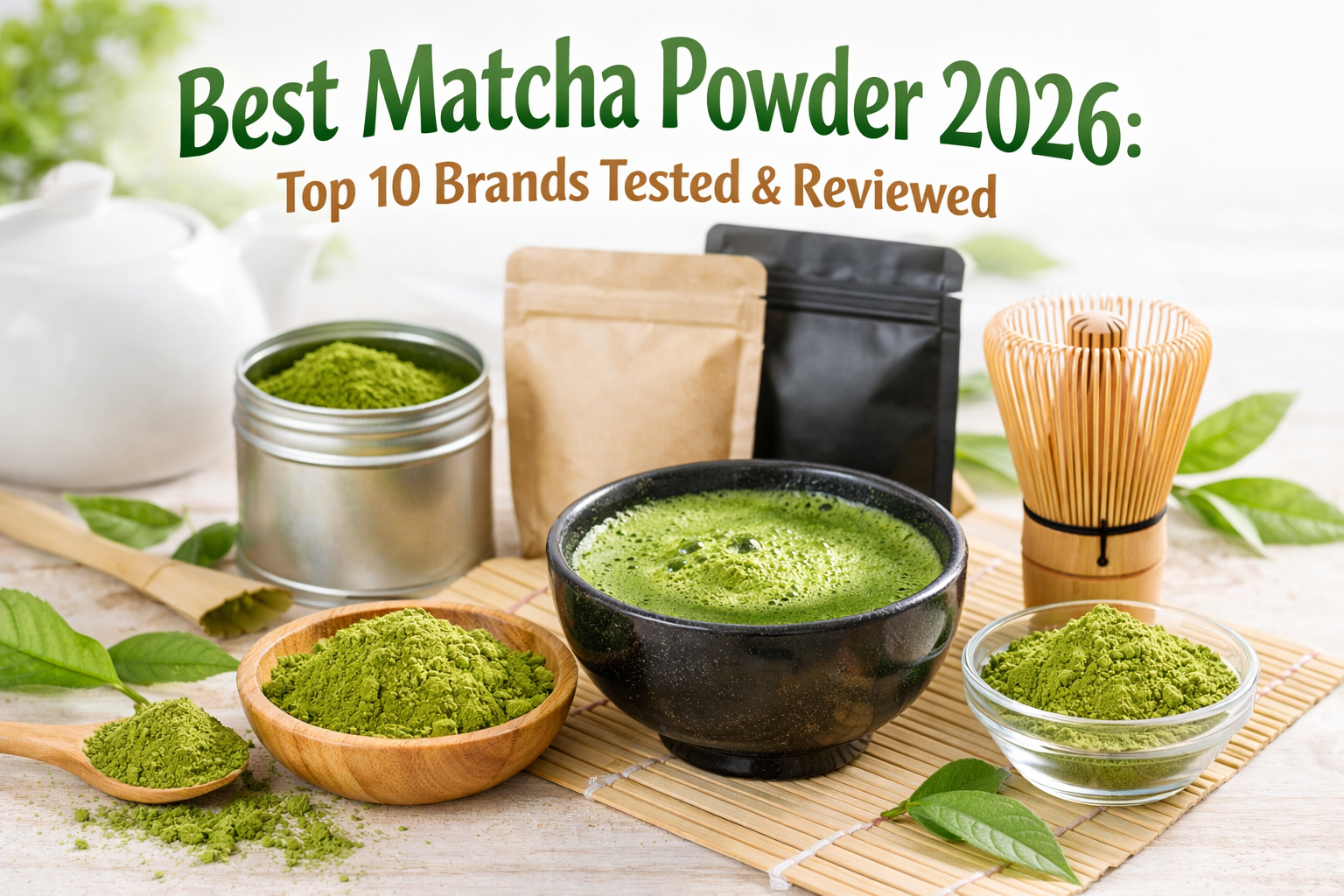 Best Matcha Powder 2026: Top 10 Brands Tested & Reviewed