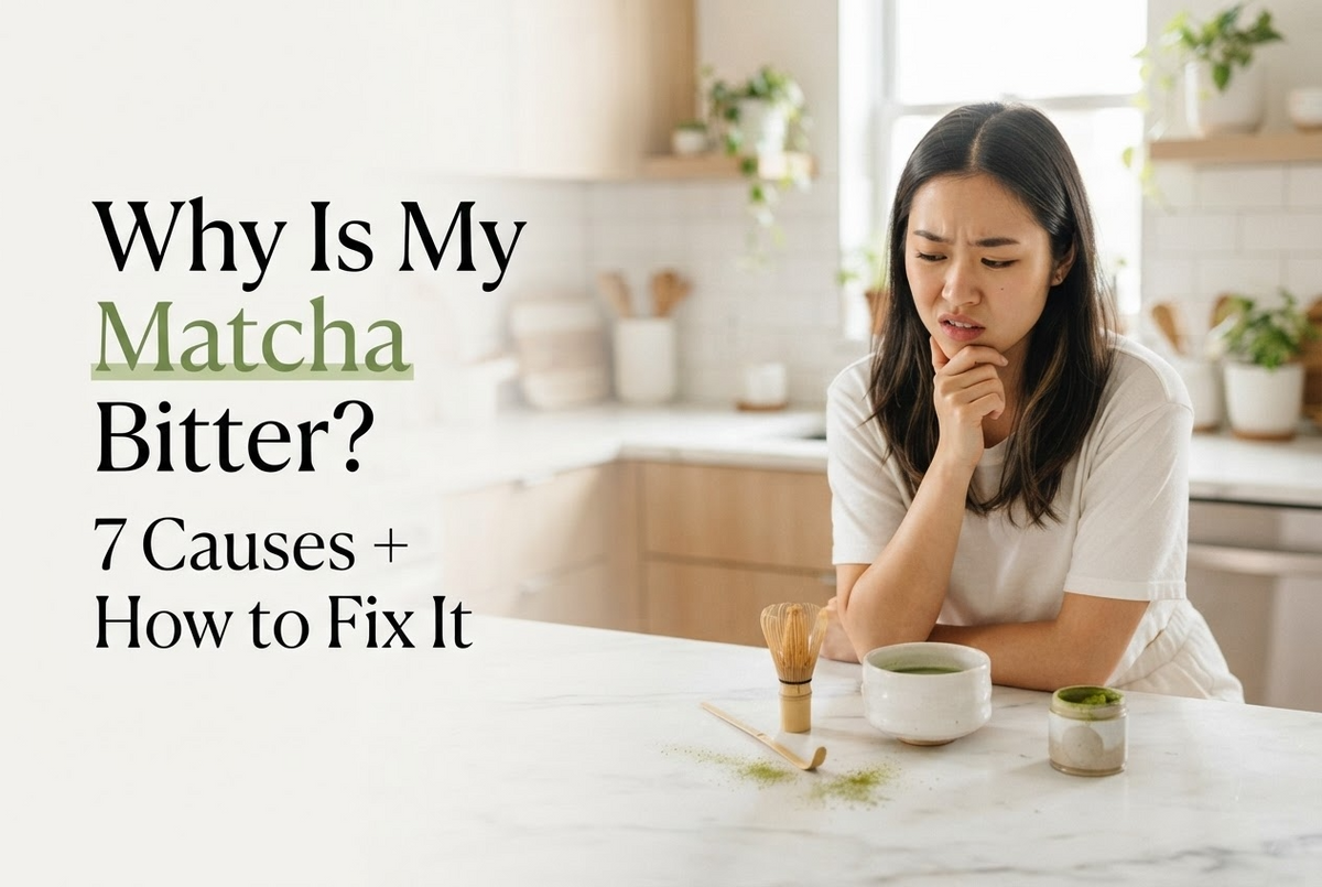 Why Is My Matcha Bitter? 7 Causes + How to Fix It
