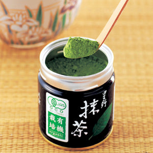 JAS organically grown matcha 40g canned　Yame Matcha