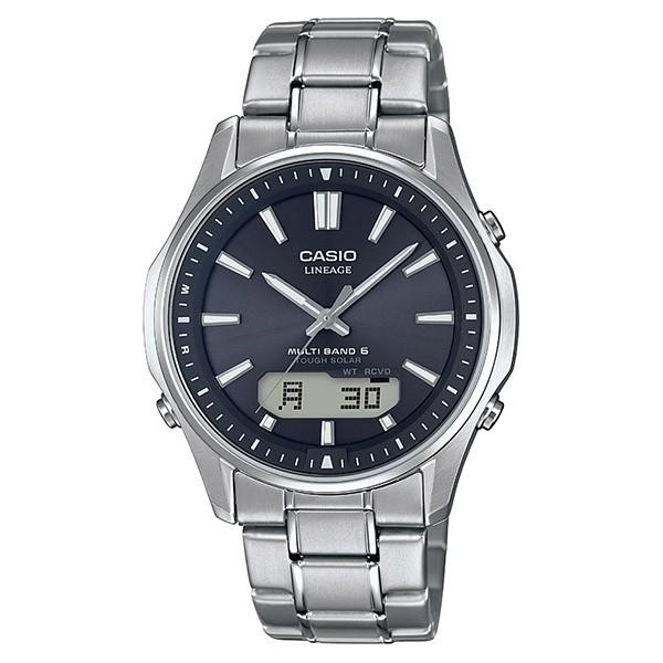 CASIO LINEAGE LCW-M100TSE-1AJF Black Dial Solar Radio-Controlled Titanium JDM Men's Watch