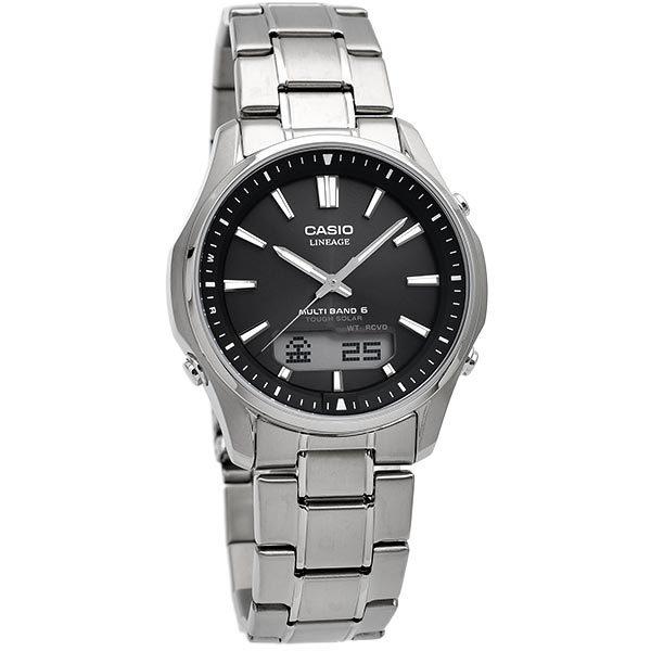 CASIO LINEAGE LCW-M100TSE-1AJF Black Dial Solar Radio-Controlled Titanium JDM Men's Watch