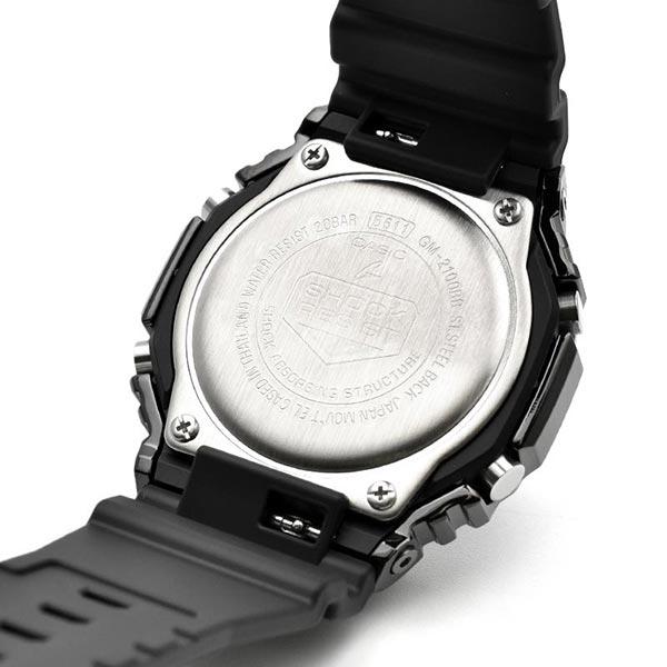 CASIO G-SHOCK GM-2100BB-1AJF JDM Blackout Metal Covered CasiOak Analog-Digital Men's Watch