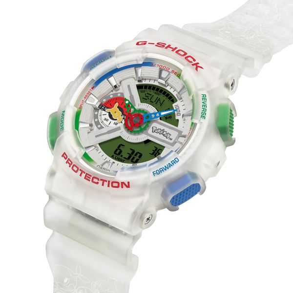 CASIO G-SHOCK GA-110PKM-7AJR JDM Pokémon 30th Anniversary Collaboration White Men's Watch