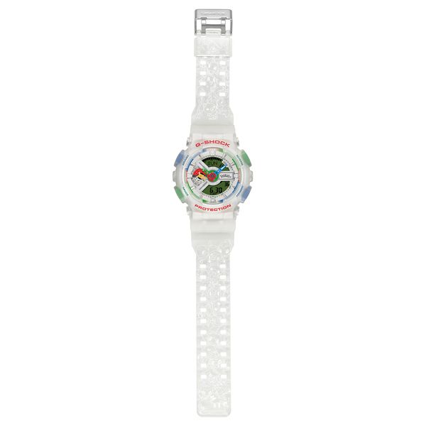 CASIO G-SHOCK GA-110PKM-7AJR JDM Pokémon 30th Anniversary Collaboration White Men's Watch