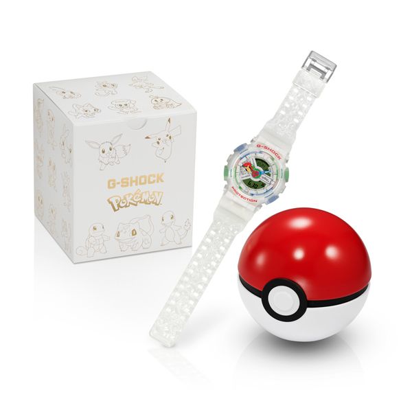 CASIO G-SHOCK GA-110PKM-7AJR JDM Pokémon 30th Anniversary Collaboration White Men's Watch