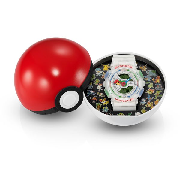 CASIO G-SHOCK GA-110PKM-7AJR JDM Pokémon 30th Anniversary Collaboration White Men's Watch