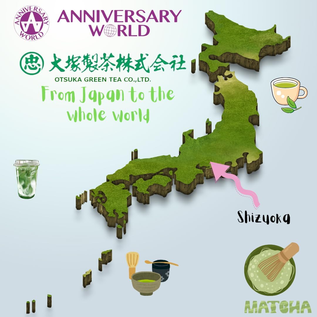 Organic Matcha Powder Made in Japan No Additives No Pesticides 30g Can Otsuka Tea Organic JAS Certified
