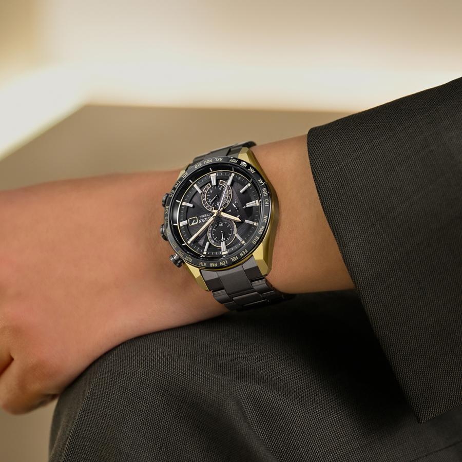 CITIZEN ATTESA ACT Line AT8384-58E JDM LIGHT in BLACK 50th Limited Eco-Drive