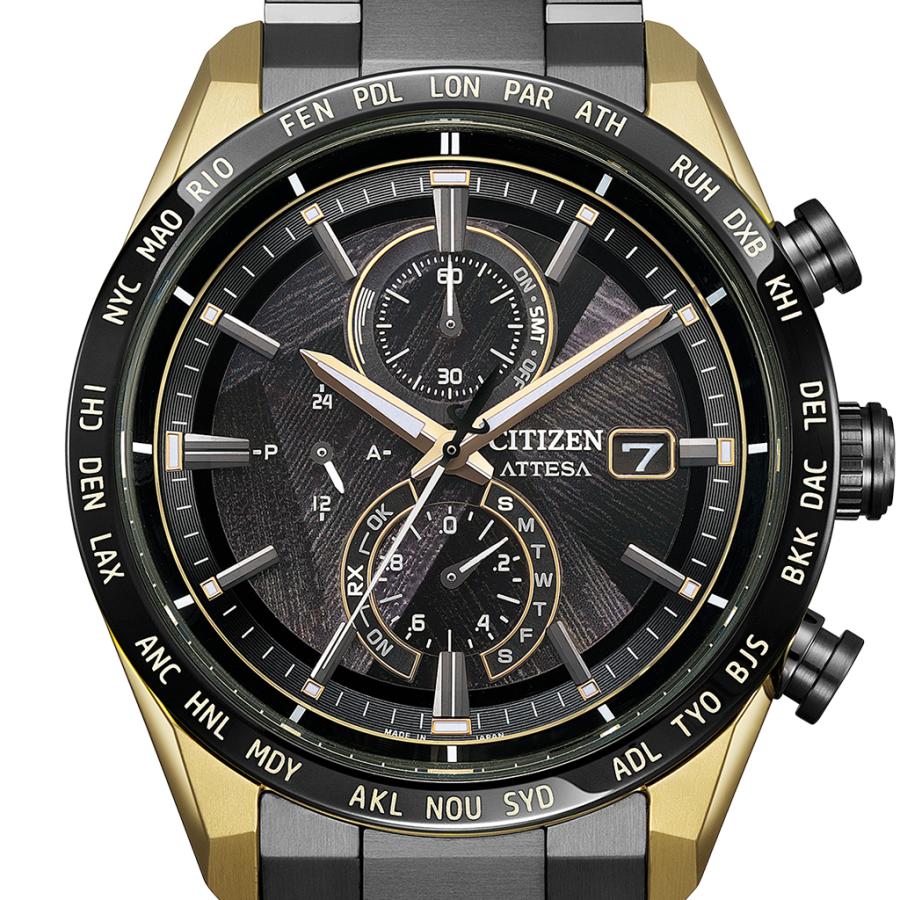 CITIZEN ATTESA ACT Line AT8384-58E JDM LIGHT in BLACK 50th Limited Eco-Drive