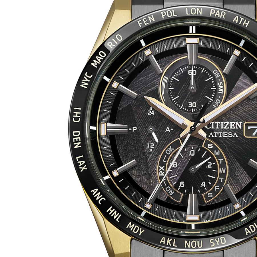 CITIZEN ATTESA ACT Line AT8384-58E JDM LIGHT in BLACK 50th Limited Eco-Drive