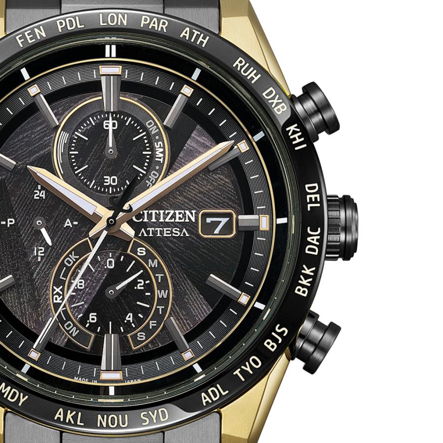 CITIZEN ATTESA ACT Line AT8384-58E JDM LIGHT in BLACK 50th Limited Eco-Drive