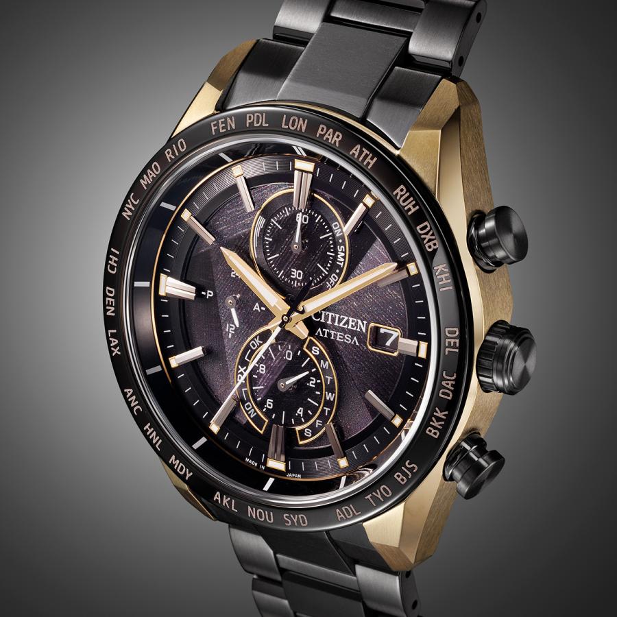 CITIZEN ATTESA ACT Line AT8384-58E JDM LIGHT in BLACK 50th Limited Eco-Drive