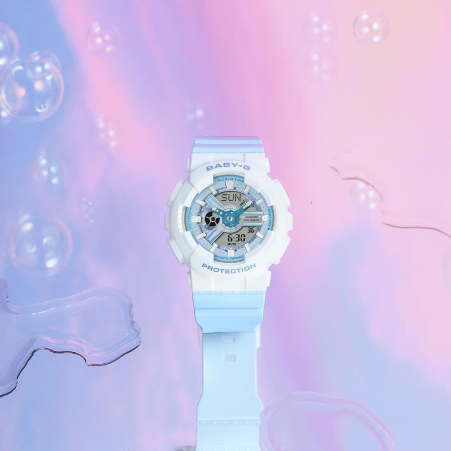 CASIO BABY-G Prism Dreamy Color Blue BA-110PD-2AJF Women's Watch