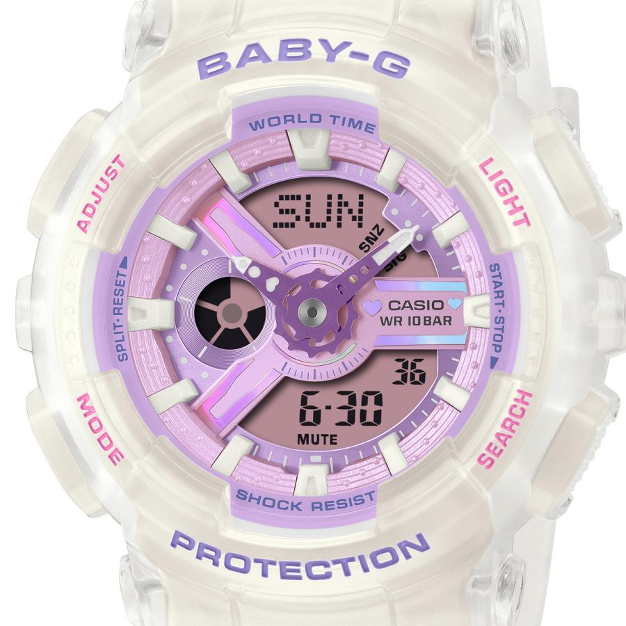 CASIO BABY-G Prism Dreamy Color purple BA-110PS-7AJF Women's Watch