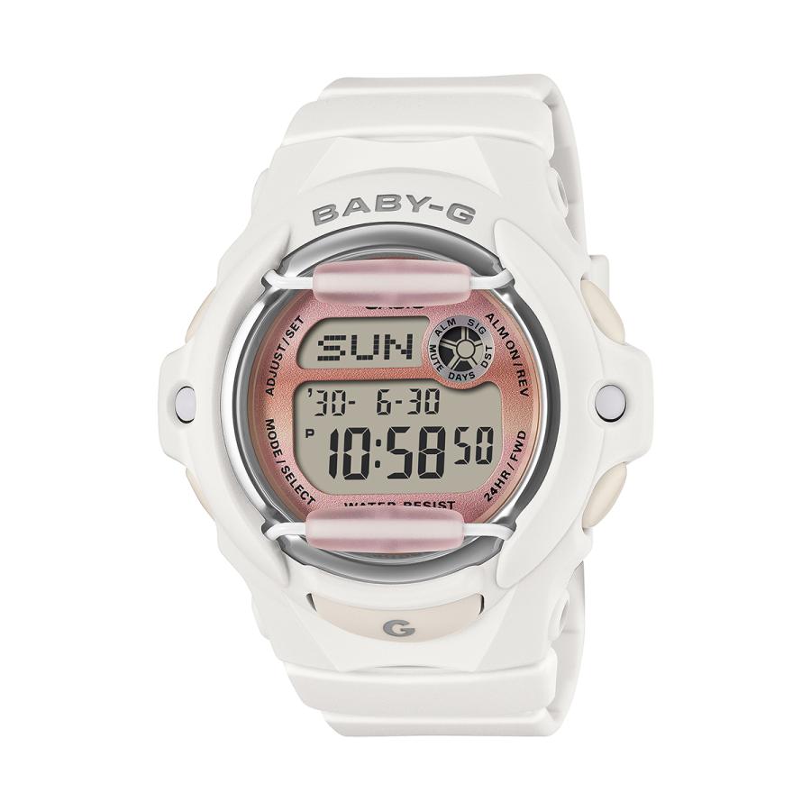 CASIO BABY-G BG-169GD-7JF JDM White Grunge Gradient Digital Women's Watch