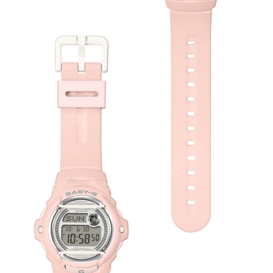 CASIO BABY-G BG-169KB-4JF JDM Glitter Dial Pink Front Protector Digital Ladies Watch