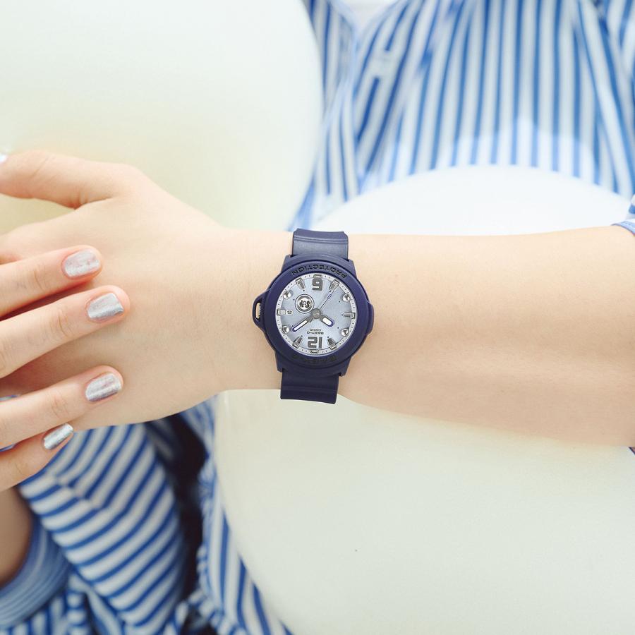 CASIO BABY-G BGA-2800-2A2JF Navy Radio Solar Analog Digital JDM Women's Watch