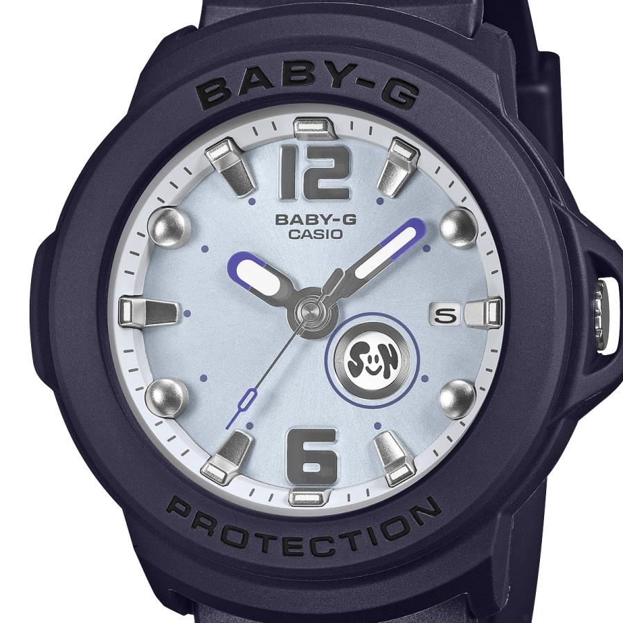 CASIO BABY-G BGA-2800-2A2JF Navy Radio Solar Analog Digital JDM Women's Watch