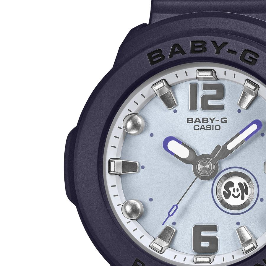CASIO BABY-G BGA-2800-2A2JF Navy Radio Solar Analog Digital JDM Women's Watch
