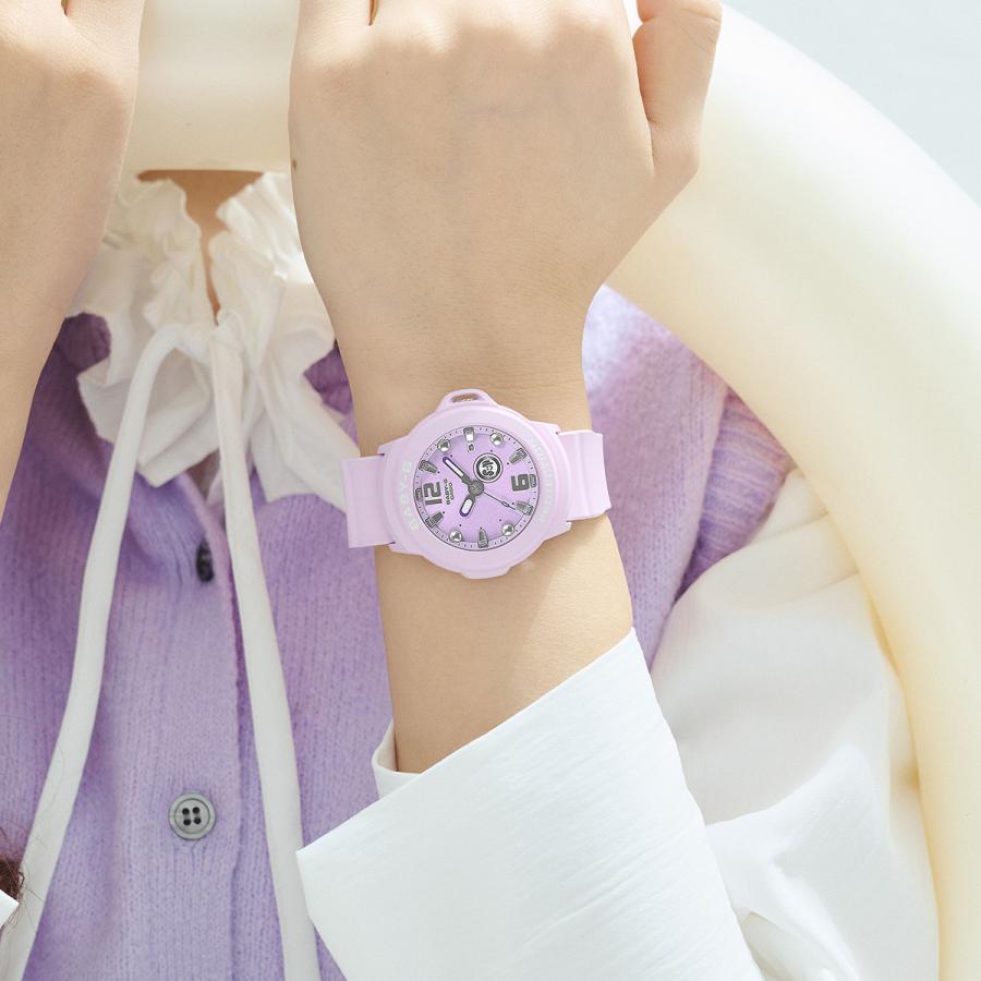CASIO BABY-G+PLUS BGA-15K-6AJR Purple Holder Set JDM Women's Watch