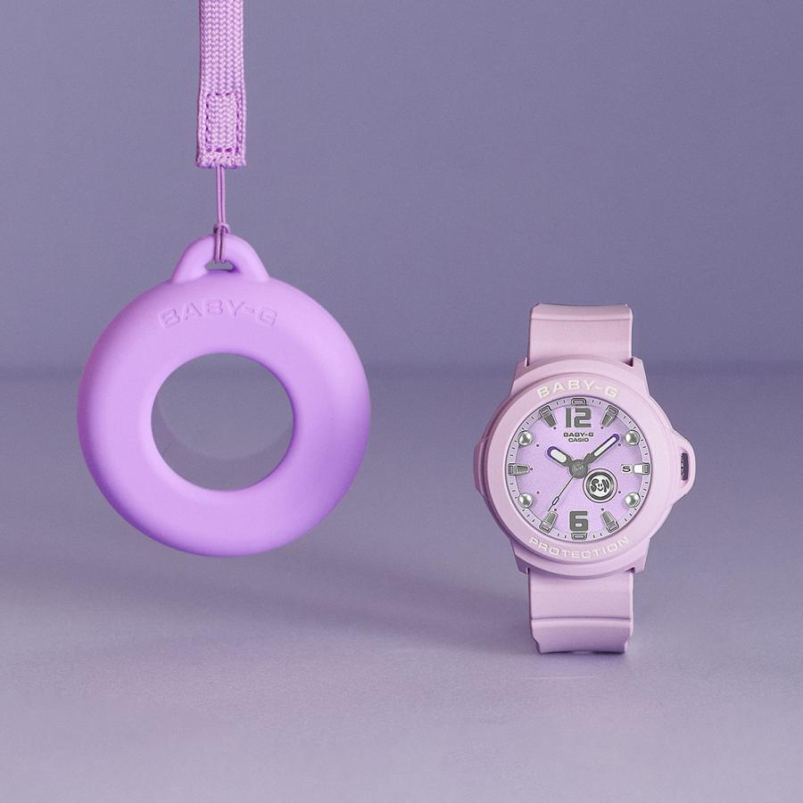 CASIO BABY-G+PLUS BGA-15K-6AJR Purple Holder Set JDM Women's Watch