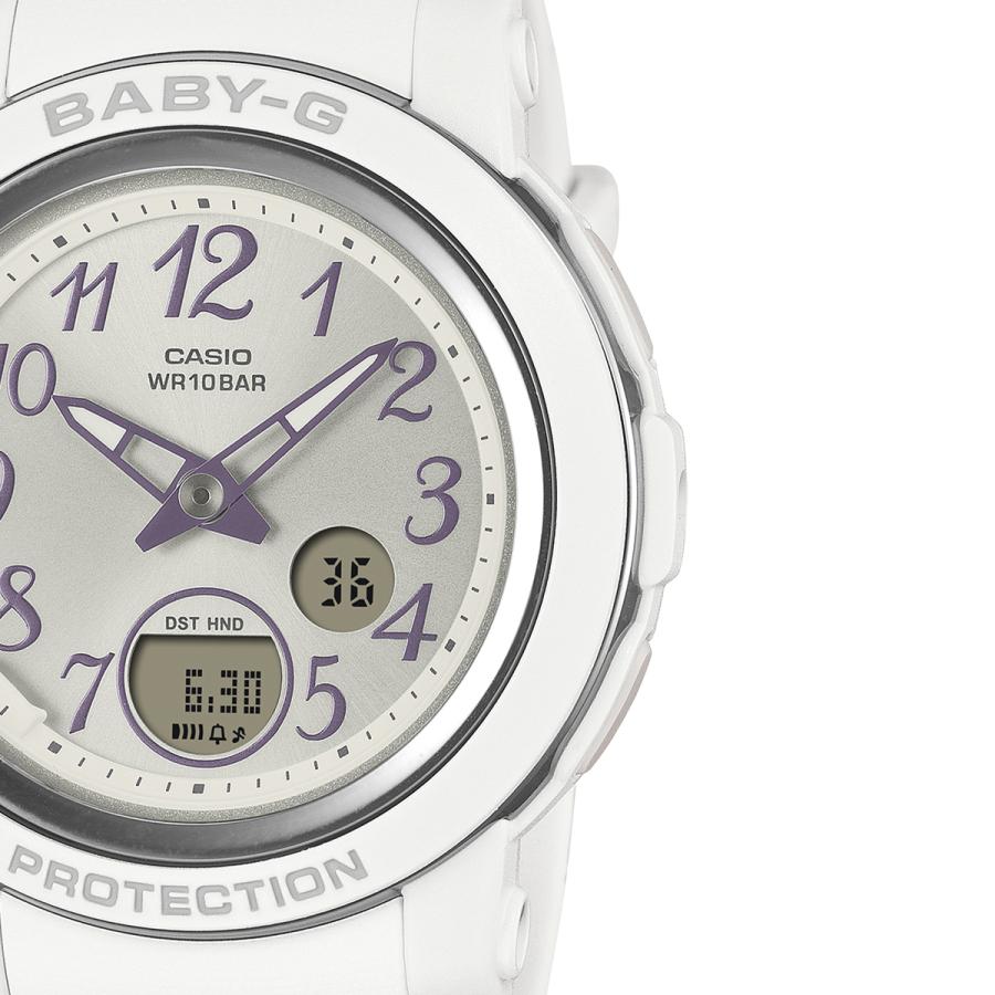 CASIO BABY-G BGA-290SA-7AJF JDM White Arabic Ana-Digi Women's Watch