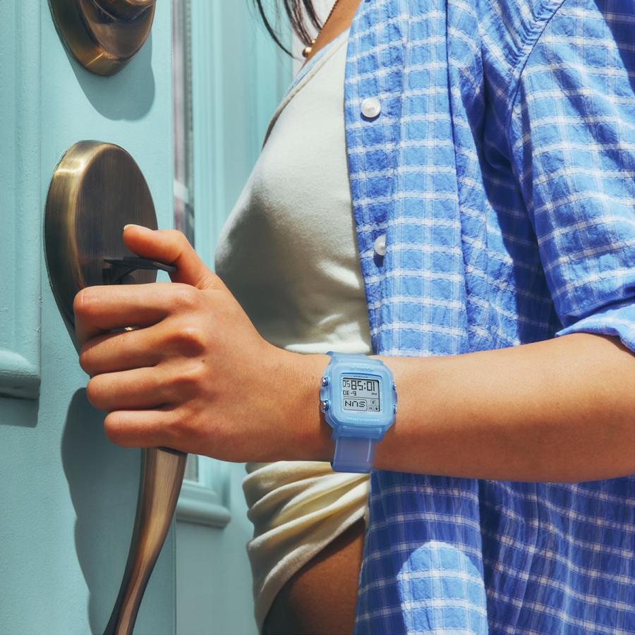 CASIO BABY-G+PLUS BGD-10KG-2JR JDM Retro Jelly Blue 2-Way Women's Watch