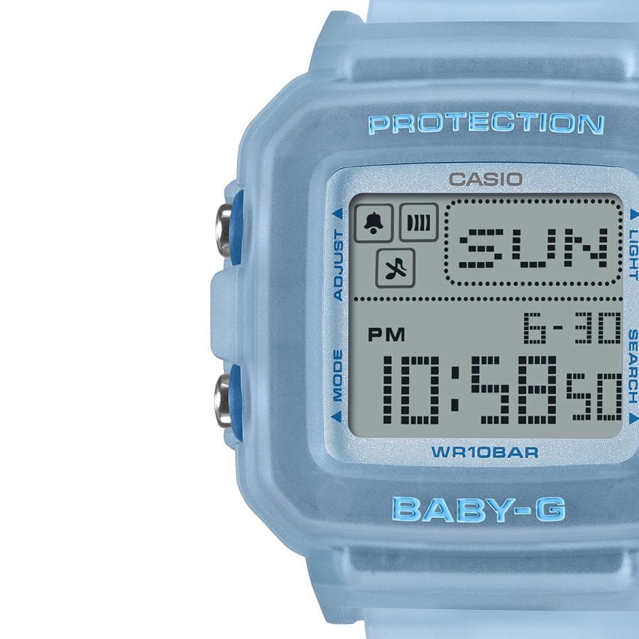 CASIO BABY-G+PLUS BGD-10KG-2JR JDM Retro Jelly Blue 2-Way Women's Watch
