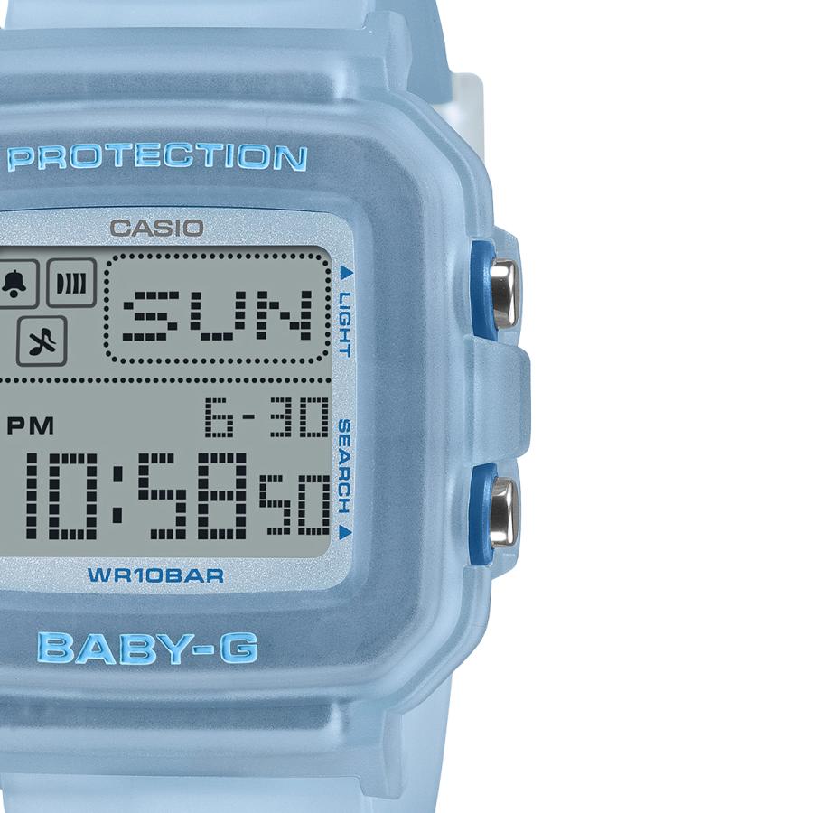 CASIO BABY-G+PLUS BGD-10KG-2JR JDM Retro Jelly Blue 2-Way Women's Watch