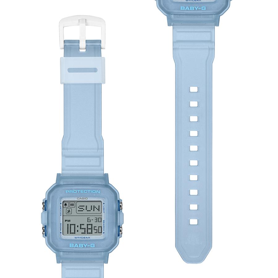 CASIO BABY-G+PLUS BGD-10KG-2JR JDM Retro Jelly Blue 2-Way Women's Watch