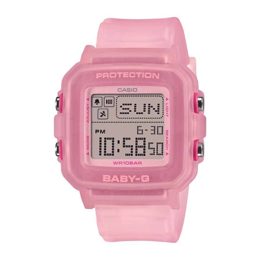 CASIO BABY-G+PLUS BGD-10KG-4JR JDM Retro Jelly Pink 2-Way Women's Watch
