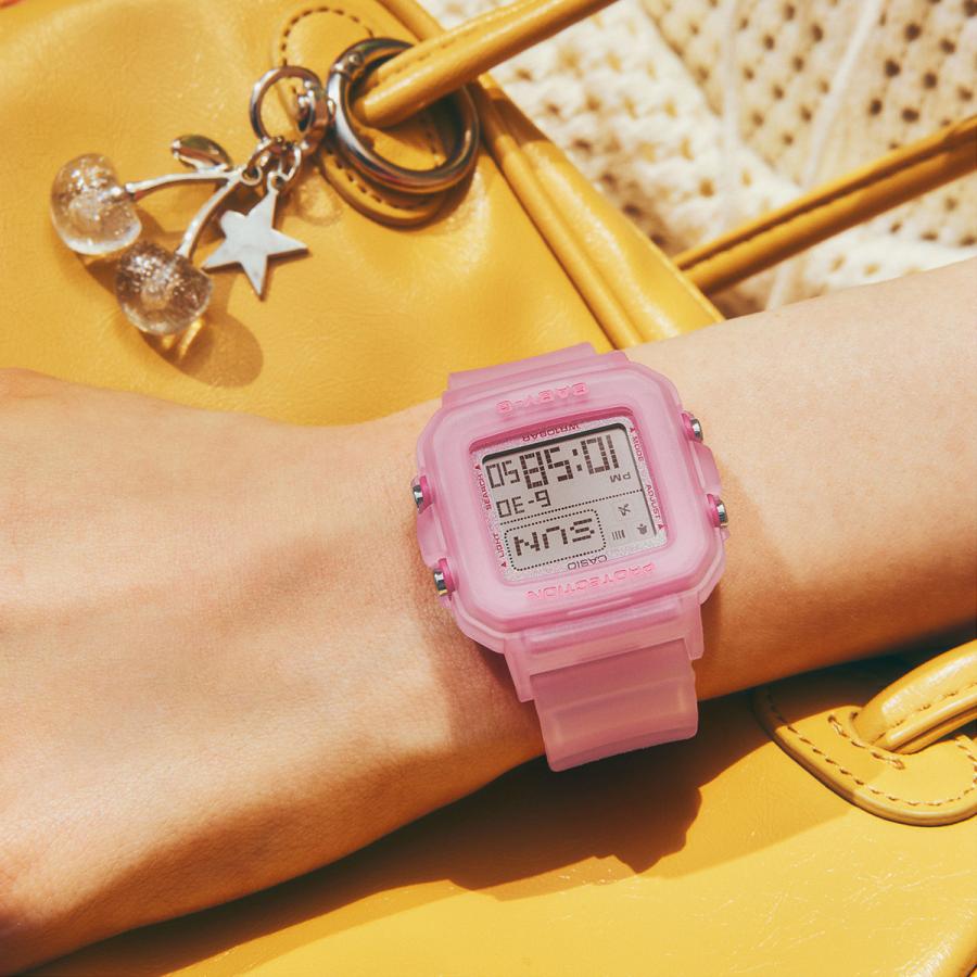 CASIO BABY-G+PLUS BGD-10KG-4JR JDM Retro Jelly Pink 2-Way Women's Watch