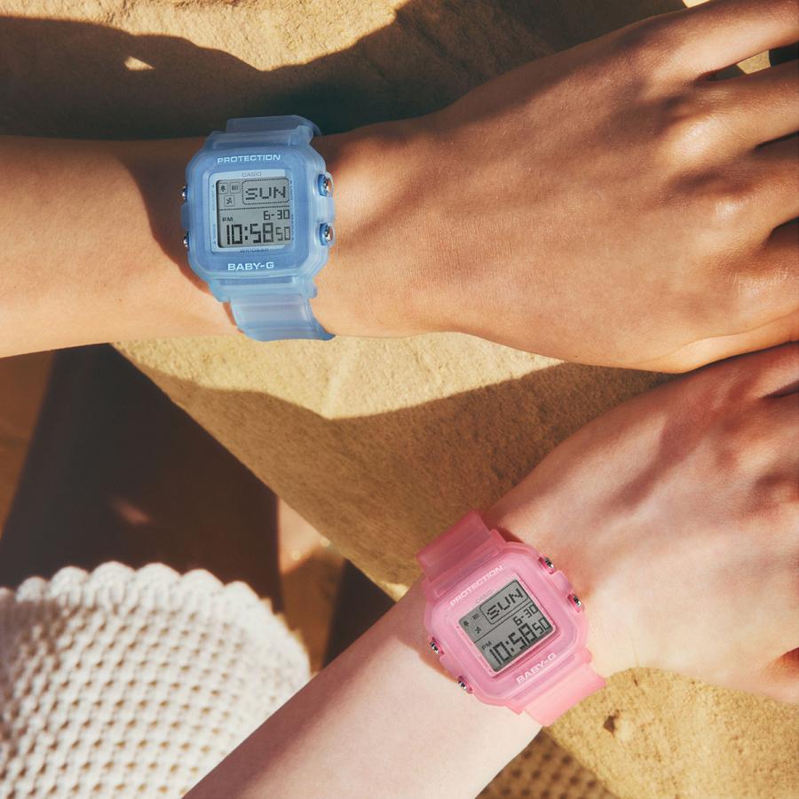CASIO BABY-G+PLUS BGD-10KG-4JR JDM Retro Jelly Pink 2-Way Women's Watch