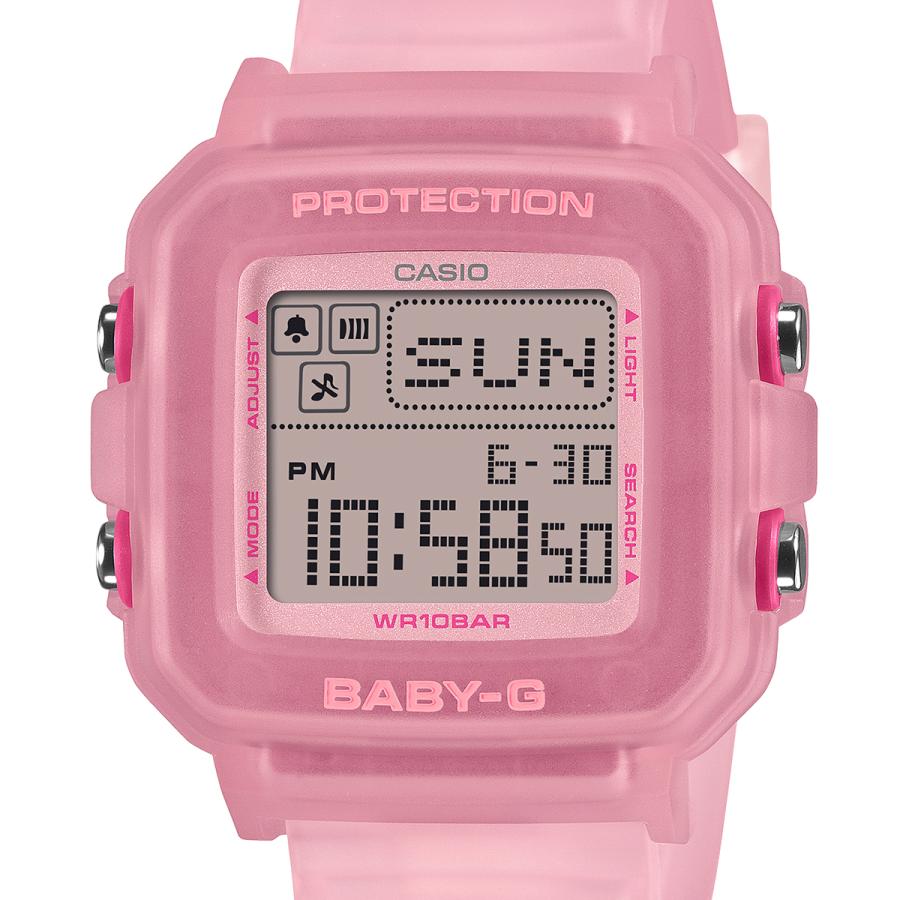 CASIO BABY-G+PLUS BGD-10KG-4JR JDM Retro Jelly Pink 2-Way Women's Watch
